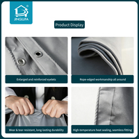 Bâche de protection industrielle OEM en PVC robuste, imperméable et anti-poussière pour grandes machines
