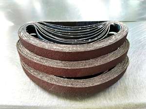 Banda de Lijado Abrasiva GXK56 para Pulido Industrial de Metales y Trabajos de Pulido de Acero Inoxidable, Banda de Lijado Abrasiva de Cerámica 50x20 - Product Image 2