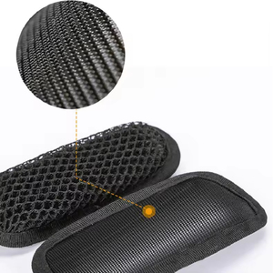 Coussin d'épaule en PE respirant à structure alvéolée 3D, réducteur de pression, réglable, amovible et antidérapant pour sac à dos de randonnée - Product Image 2