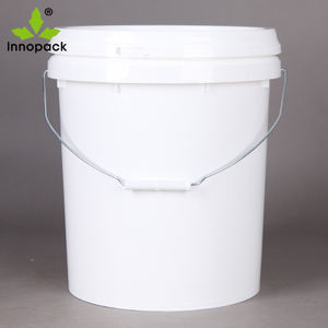 Seau en plastique carré de qualité alimentaire PP de 20 L, emballage de peinture de 5 gallons - Product Image 1