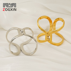 Zogxin Geometric <b>Adjustable</b> <b>Bracelet</b> Gold And Silver Zinc Alloy Unisex Party Jewelry - Product Image 1