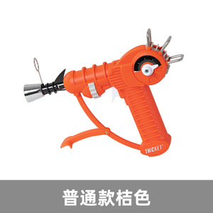 ทิคเก็ต คิทเช่น ไลท์เตอร์ ไฟแช็กพกพาแบบมือถือ พลาสติกแบบเพียโซอิเล็กทริก ขนาดเดียว สีฟ้า - Product Image 2