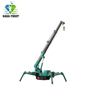 CE Mini Spider Raupen kran Hebezeuge Glasfassade Hebebühne Teleskop 8T Kleiner Heb ekran Heb ekran - Product Image 6