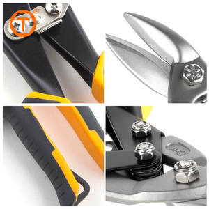 Cheap Tools Steel <strong>Right</strong> <strong>Left</strong> Cut <strong>Handed</strong> Cutting Scissors Offset Metal Sidecut High Hardness Aviation <strong>Tin</strong> <strong>Snips</strong> - Product Image 3