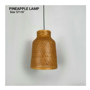 Lámpara Colgante de Bambú Hecha a Mano con Elegante Tejido Natural para Restaurantes, Villas, Salones de Resort y Dormitorios - Product Image 6