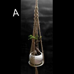   Colgador de Macramé para Plantas Hecho a Mano con Yute/ Colgador de Macramé para Plantas/ Soporte para Plantas - Product Image 1