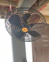 Chariot élévateur excavatrice chargeur chariot élévateur véhicule d'ingénierie ventilateur électrique métal 12V24V refroidissement puissant silencieux