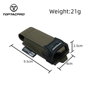 Toptacpro Chiến Thuật <span class=keywords><strong>Pouch</strong></span> Ranger Màu Xanh Lá Cây Duy Nhất <span class=keywords><strong>Mag</strong></span> Chủ Cho 9Mm Với PVC Dính Seal Molle Chiến Thuật <span class=keywords><strong>Pouch</strong></span> - Product Image 4