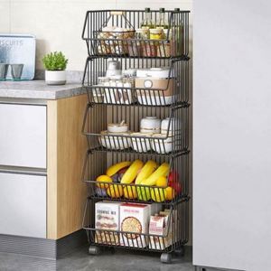 Carro organizador de Metal con ruedas, herramienta móvil de bola, 4 capas giratorias, entrenamiento de utilidad, acero pesado, <span class=keywords><strong>3</strong></span> carros de cocina - Product Image 4