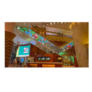 <span class=keywords><strong>Led</strong></span> phim trong suốt màn hình xem qua video tường quảng cáo trên kính với khả năng hiển thị cao sáng tạo <span class=keywords><strong>LED</strong></span> hiển thị sản phẩm - Product Image 3