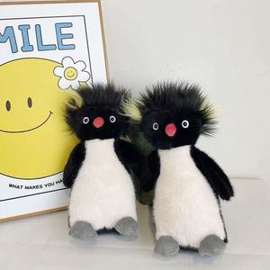 Peluche de Pingüino Rockhopper de Jely Cat, Juguete de Peluche con Pelo Puntiagudo para Niños, Regalo de Cumpleaños para Bebés, Decoración para el Hogar y el Sofá - Product Image 6