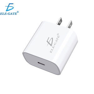 ELE-GATE 20W ที่ชาร์จเร็ว PD Type C USB สำหรับโทรศัพท์มือถือ - Product Image 1