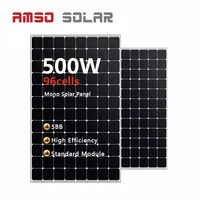 Set de 2 panneaux photovoltaïques 500W total 1000W Jasolar mono demi-cellule