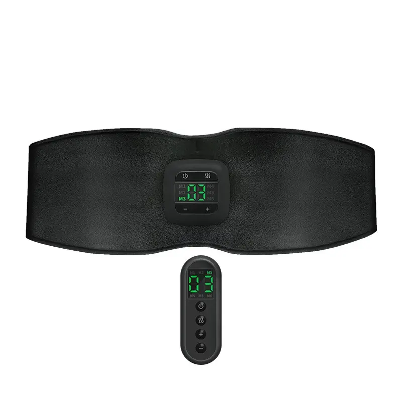 Ceinture de massage électrique rechargeable, appareil de traction lombaire avec chauffage pour perdre du poids et du corps