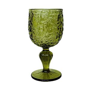 Nouveaux gobelets en verre au design vintage, <span class=keywords><strong>différents</strong></span> styles, gobelets à eau en gros, gobelets en verre vert gaufré <span class=keywords><strong>de</strong></span> 265 ml et 330 ml pour la maison et les fêtes - Product Image 5