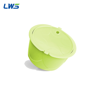 Capsule <span class=keywords><strong>de</strong></span> café réutilisable standard pour Dolci Gusto, 3ème capsule en plastique bicolore rechargeable, compatible avec la machine à café Dolce Gusto - Product Image 4