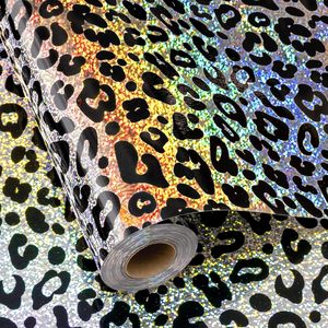 Rollo de Papel de Regalo con Estampado de Leopardo, 46.8 Pies Cuadrados, Papel de Regalo Metálico de Doble Cara para Fiestas de Cumpleaños y Días Festivos - Product Image 1