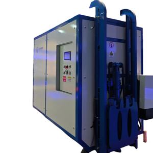 Triturador de residuos de cocina de fabricante profesional 500 KG/hora separador trifásico máquina de compostor núcleo de bomba - Product Image 1