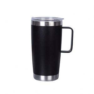 Vaso Térmico con Asa de 20oz, Acero Inoxidable con Tapa Deslizante, Apto para Portavasos de Coche, Vaso Aislado, Bajo MOQ, Venta al por Mayor ASM26 - Product Image 3