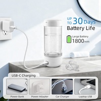 Vaso de Agua con Ozono, Electrolyzer de Agua para el Hogar, Generador de Ozono, Cuidado Bucal y Aliento Fresco