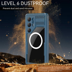 GSCASE Pochette étanche pour téléphone IP68 Housse <span class=keywords><strong>antichoc</strong></span> pour <span class=keywords><strong>Samsung</strong></span> Galaxy S24 Ultra Dust Proof Black Case - Product Image 4