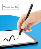 Evrensel ince uçlu Metal Stylus kalem Android Tablet ve telefon için pürüzsüz yazma akıllı kalem el yazısı fonksiyonu ile