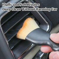 Kit d'outils de lavage de voiture multifonction 20 pièces en plastique, brosses de détail souples, nettoyeur de grille d'aération, spatule de décapage, gant de lavage, tampon de polissage, serviette de nettoyage en profondeur