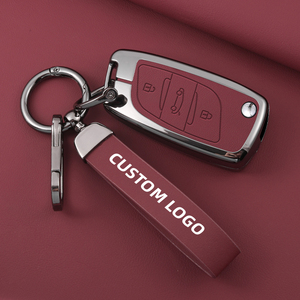 Vente chaude Convient pour Peugeot couverture <span class=keywords><strong>de</strong></span> clé <span class=keywords><strong>de</strong></span> voiture 5008 2008 508L 4008 408X 308 3008 étui porte-clés automobile en cuir en alliage <span class=keywords><strong>de</strong></span> zinc - Product Image 6