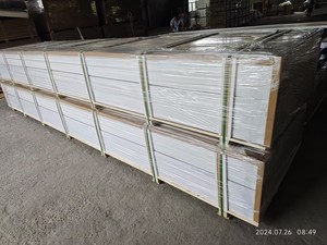 Rodapié Blanco Económico Pretratado, Moldura Moderna Impermeable de <span class=keywords><strong>MDF</strong></span> para Base de Pared - Product Image 6