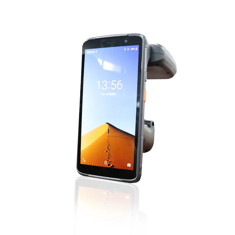 Android Handheld Lezer Rfid (Lf/Uhf/Hf) Android Smart Phone Uhf Blue Tooth Draadloze Rfid-Lezer Handheld Pda