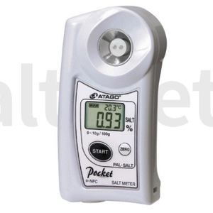 Testeur de salinité numérique Atago Pocket Salt Meter PAL-SALT 0-10g/100g pour l'industrie alimentaire - Product Image 1