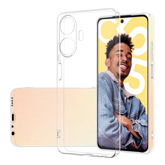 clear ultra Slim Tpu Phone case for Realme GT5 11X Narzo 60X C51 C55 Back Cover for Realme 12 Pro C67 Note 50 LM001