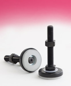 HARMONIE สลักเกลียวปรับระดับเหล็ก เกลียวเมตริก เคลือบโครเมตสีดำ รุ่น P17 - Product Image 1