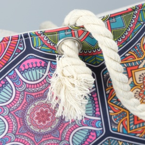<b>Charming</b> Authentic Bohemian Canvas Bag Stylish, Souvenir Worthy, Versatile for Fashion Enthusiasts & <b>Travelers</b> - Product Image 2