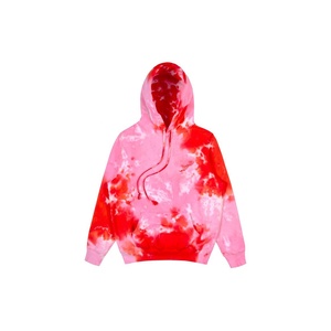 Sweat à capuche Tie-Dye XL unisexe 100% coton molletonné personnalisé vente en gros grande taille thermique Streetwear Designer brodé hommes hiver - Product Image 6