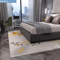 Haute qualité Axminster 5 étoiles hôtel mur à mur couloir tapis chambre imprimé tapis luxe hôtel hall tapis 80% laine 20% nylon