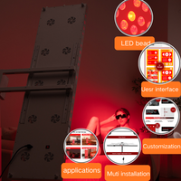 GLPE OEM ODM Machine PDT à 7 longueurs d'onde avec écran tactile pour salon de beauté et SPA, soin du visage et du corps, appareil infrarouge, panneau de luminothérapie LED rouge