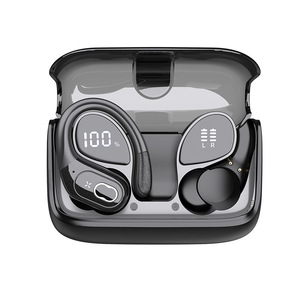 Auriculares deportivos inalámbricos con Bluetooth IPX7, resistentes al agua, Control táctil, códec AAC, batería de larga duración para correr, gimnasio y entrenamiento - Product Image 1