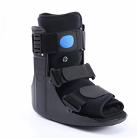 Attelle de marche courte pour fracture, gonflable à air avec fonction de réglage en hauteur, garantie 1 an pour la récupération post-opératoire des entorses