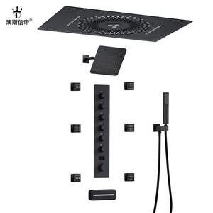 Juego de Ducha Musical LED Dipsidri, Acero Inoxidable 304, Latón 59a, Pantalla Digital Inteligente, Cabezal de Ducha Multifunción con Efecto Lluvia - Product Image 5