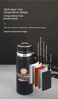 Vente en gros usine : Gourde isotherme en acier inoxydable 600ml, 800ml, 1000ml