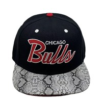 Casquette de baseball sportive tendance à deux tons avec logo personnalisé, couronne noire, bord blanc, broderie, fermeture snapback réglable, unisexe, en coton