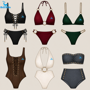 Costumi da Bagno Triangolari per Donne, Produttore di <span class=keywords><strong>Bikini</strong></span> Personalizzati, Costume da Bagno a Triangolo, Micro <span class=keywords><strong>Bikini</strong></span> per Donna - Product Image 1