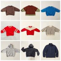 Sweat-shirt personnalisé brodé pour homme, col rond, en molleton, épaules tombantes, coupe oversize, streetwear, manches longues, décontracté, ample