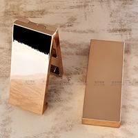 Nouvelle Boîte Personnalisée Bicolore à Couvercle Rabattable en Plastique ABS 6g pour Cosmétiques, Modèle 6211, pour Fard à Joues, Crème, Enlumineur et Correcteur