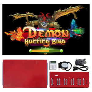 Logiciel de jeu de pêche populaire QIQU pour 2, 4, 6, 8, 10 joueurs, kit de jeux d'arcade complet, jeu de pêche chinois Demon Hunting Bird - Product Image 1
