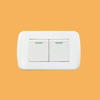 VBQN 16A 1gang 2 gang 3 gang 1 way Outlet American US Standard Outlet Electric PC Switch and Socket For House