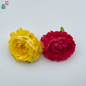 Coiffe de fleurs de pivoine en soie, fleur artificielle, accessoire décoratif de mariage, style romantique et rêveur - Product Image 3