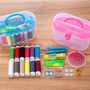 Portable Household Travelling Mini <b>Sewing</b> Kit in Plastic <b>Box</b> - Product Image 3
