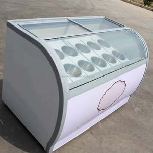 Equipo de Refrigeración Comercial para Exhibición de Helados y Gelato, Congelador Tipo Arcón para Helados - Product Image 3
